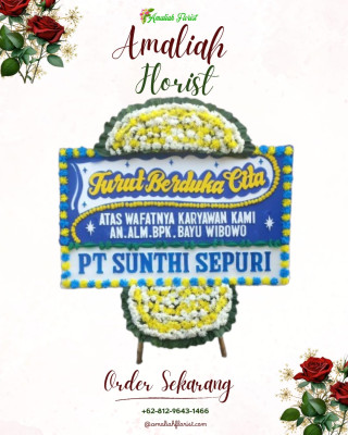 Papan Bunga Duka di Rawa Bunga