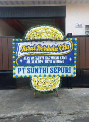 Papan Bunga Duka di Rawa Bunga