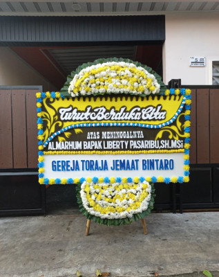 Papan Bunga Duka di Rawa Bunga