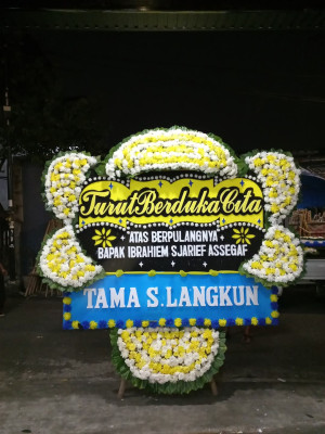 Papan Bunga Duka di Rawa Bunga